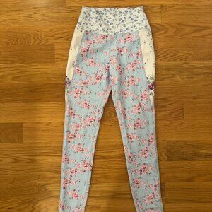 LoveShackFancy Highland Legging in Crystal Spring Mix Size Small